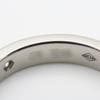 Used CARTIER Ring Engraved EU#47 47 Pt950Platinum/diamond 4.4g Platinum 2PD