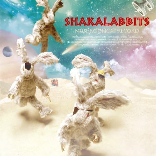 

CD SHAKALABBITS - MUSHROOMCAT RECORD Japan Japanese Pop/Rock Used