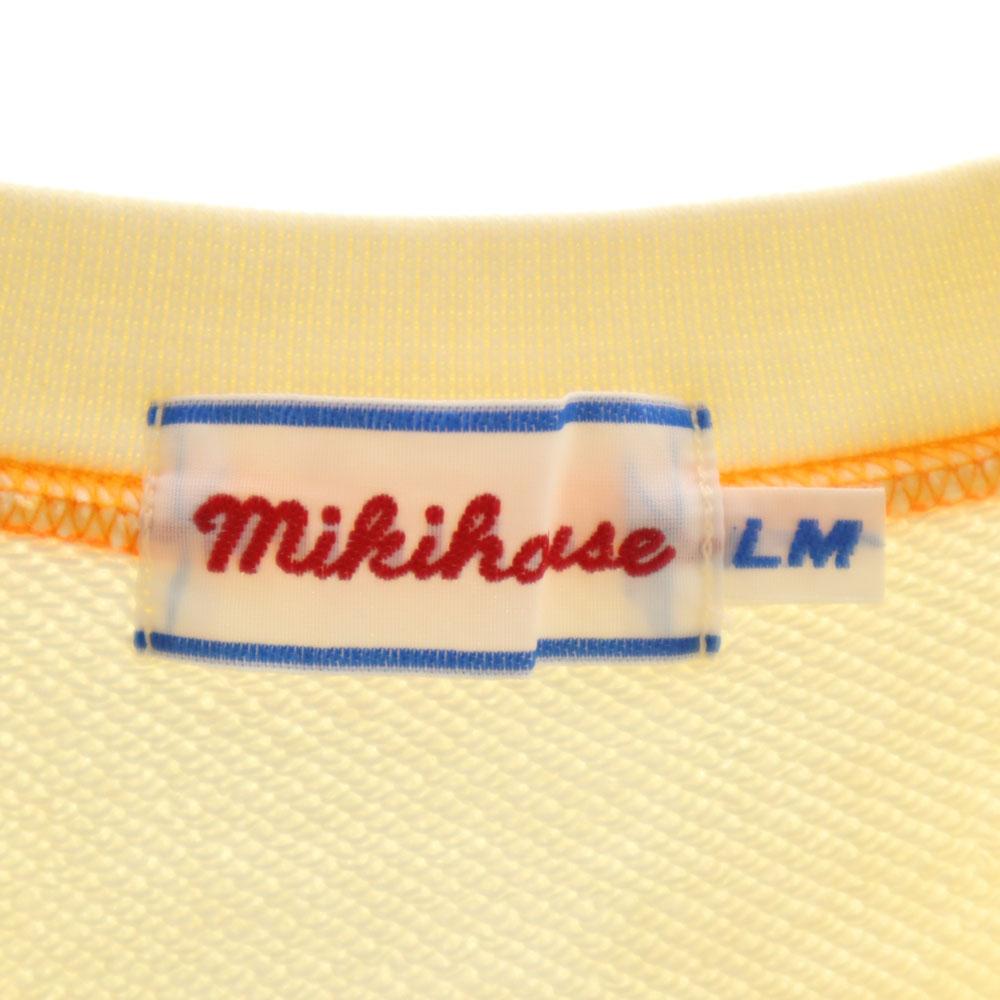 mikihouse made in Japan Long sleeve sweat trainer LM Yellow Men's Used