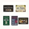 Decorative Metal Signs with German Phrases for Bar, Pub, and Home Decor – Vintage-Style Wall Plaques