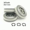 Electric Bike 36T E-bike Planetary Hub 70mm Clutch 38mm Planetary Gear Nylon+Steel Gears for Bafang Motor Electric Vehicle Parts