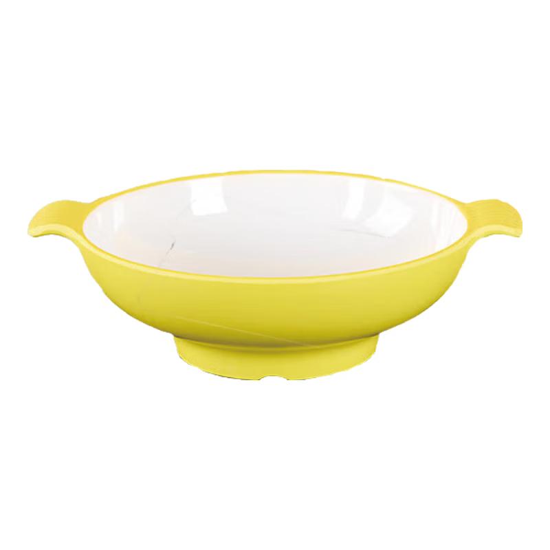 Huihuang A5 Melamine 8-inch Malatang Serving Bowls (2-Pack)
