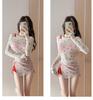 Korean Style Bow Bikini Cover-Up Set for Women – Sun Protection Swimwear