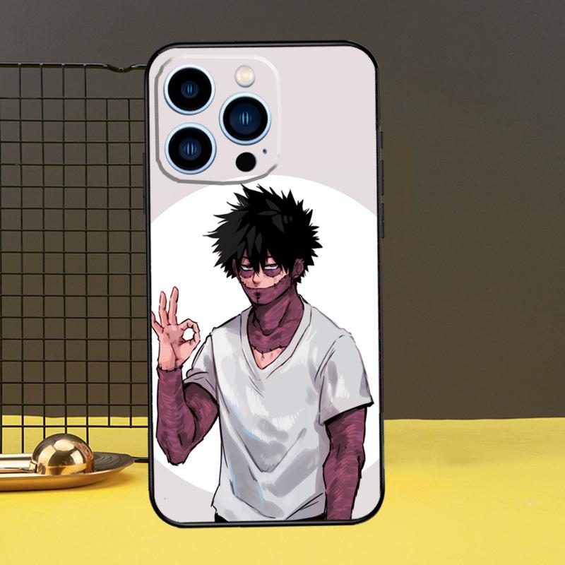 Чехол Dabi Boku no Hero Academia для iPhone 13 12 11 14 Pro Max XS Max XR X 6S 7 8 Plus SE 2020, задняя крышка, чехол для телефона iPhone 6 6s