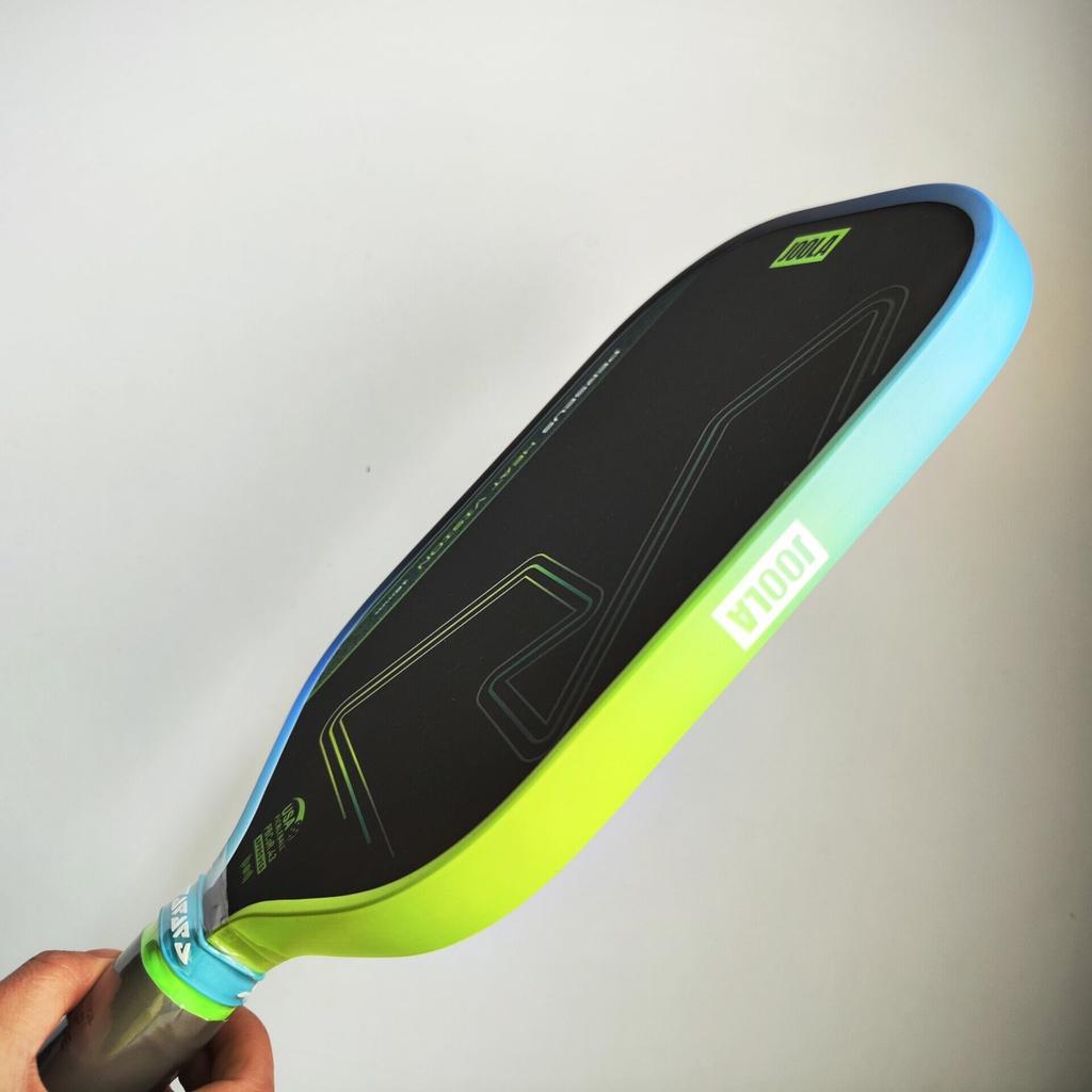 Pro Pickleball Paddle Jola Perseus Heat Vision 16mm Honeycomb Core Carbon Surface Spin Control Outdoor Indoor Sports