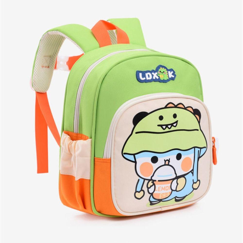 Cute Cartoon Dinosaur Baby Backpacks Lightweight Large Capacity Kindergarten Schoolbag Animals Wear-resistant Toddler Rucksack
