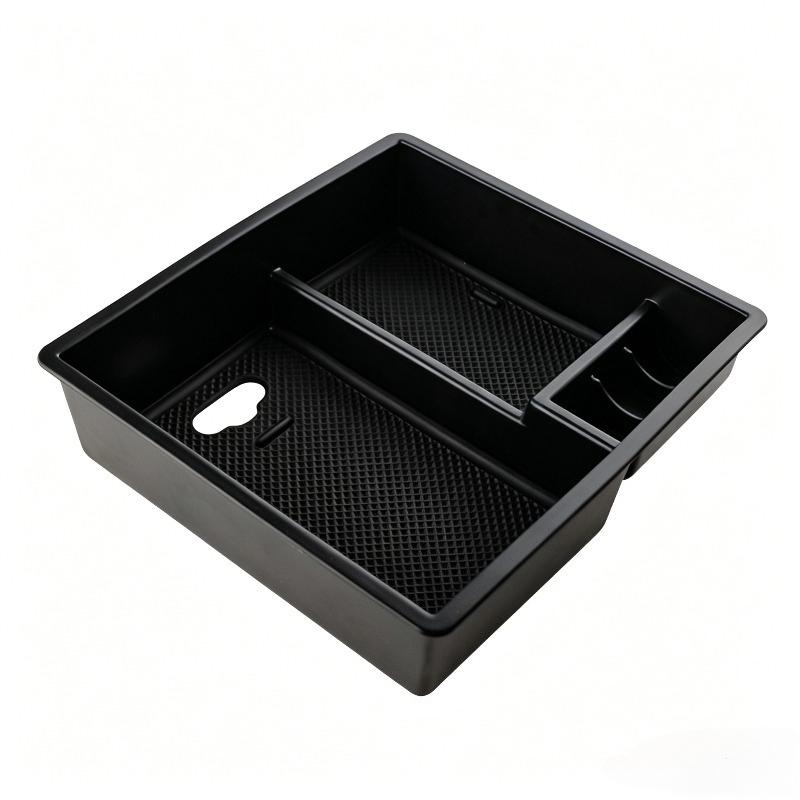 Car Armrest Storage Box for Toyota Fortuner HLUX 2004-2015 2015- Center Console Organizer Container Coin Tray Accessories