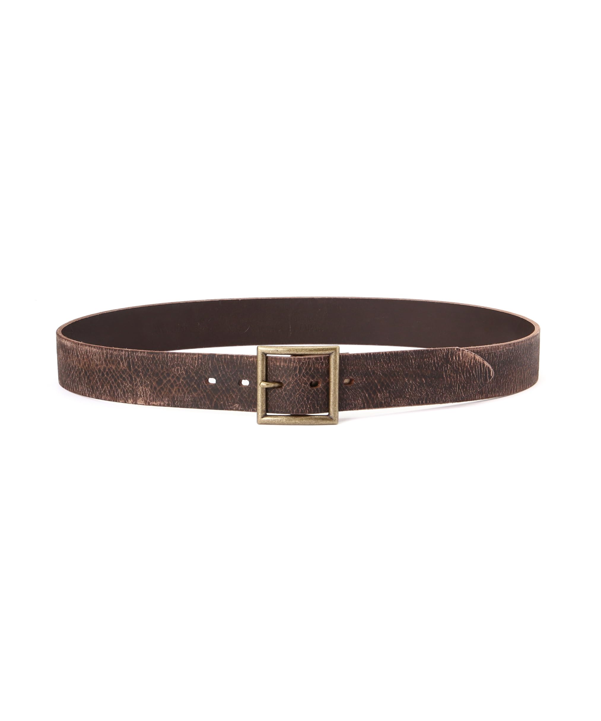

AVIREX CRACK LEATHER BELT Men s M 050 brown 783-5971004