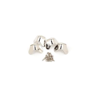 Fender Amp Parts PURE VINTAGE MOUNT AMPLIFIER CORNERS CHROME 3-SCREW
