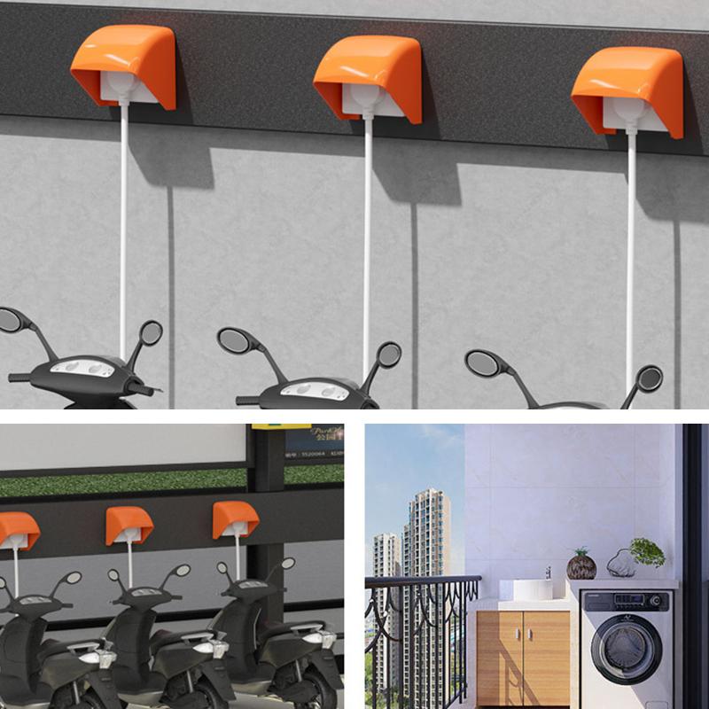 Osłona przeciwdeszczowa gniazda 86 Typ Uniwersalna osłona ochronna gniazda ściennego Wodoodporna osłona przeciwdeszczowa gniazda