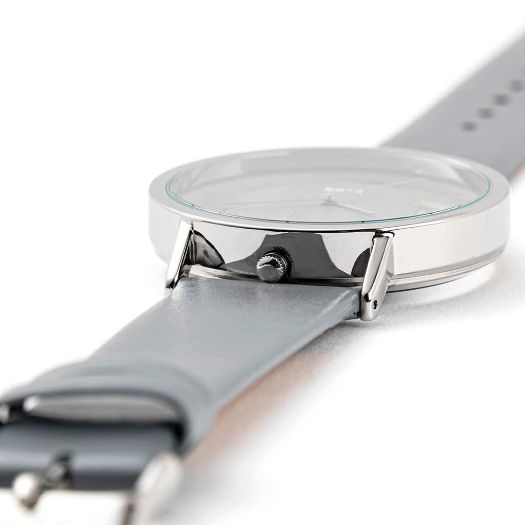 and Unisex Skeleton KLON INVISIBLE RELATION GRAY 40mm Popular Gray Brand Watch Men's Women's Watch, -