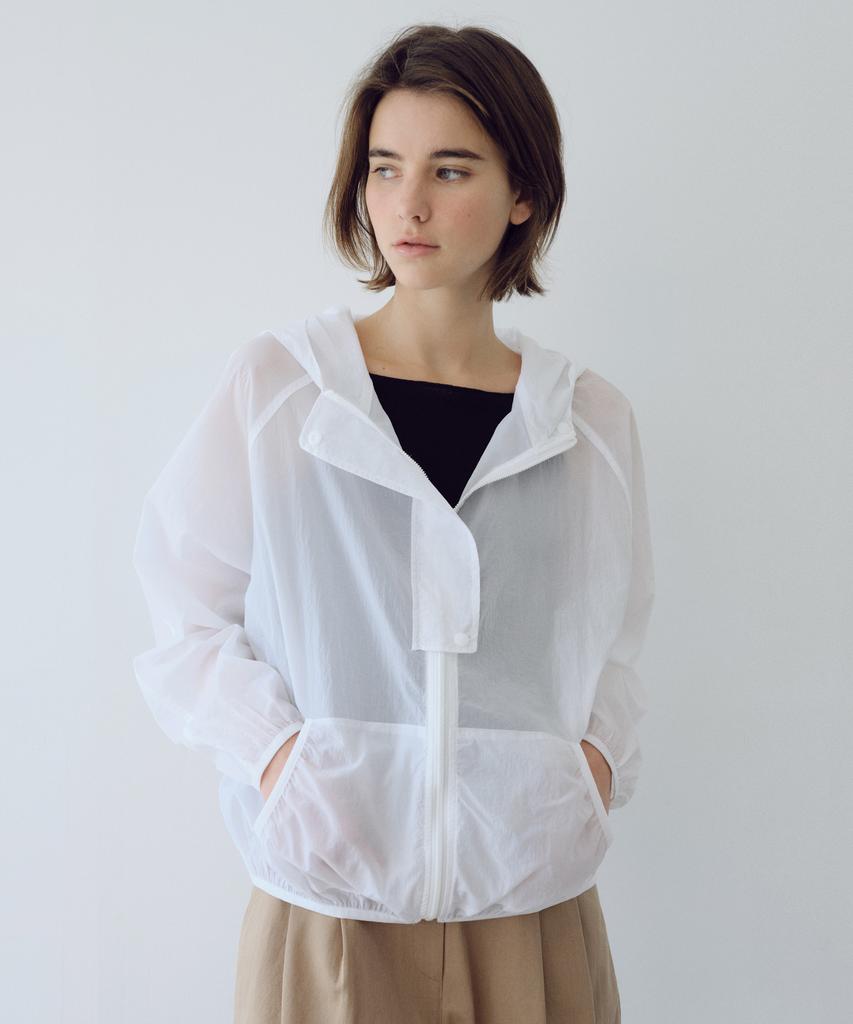 Urago Light Nylon Hooded Jumper