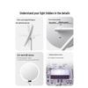 AMIRO Mini3 Portable LED Smart Makeup Mirror CN Plug (adapter Included)