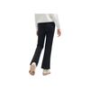 Fila 2023 Autumn New Simple Slim Fit Knitted Flared Pants Men Pants Black F11W348601FBK