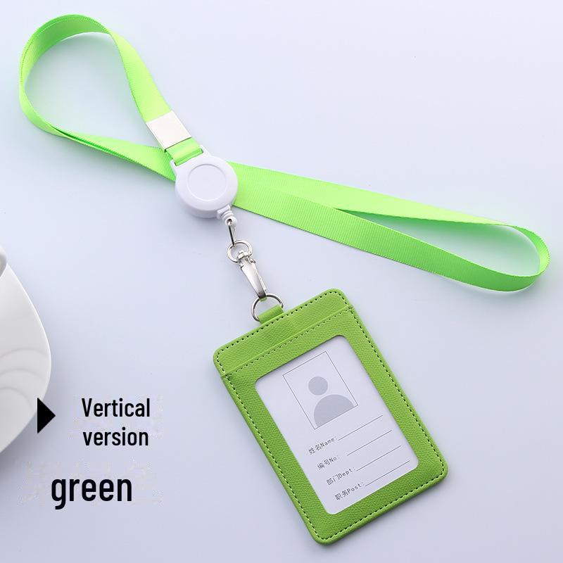 Lanyard ID Card Holder: Employee Badge, Access Card, School Badge Protection with Lanyard