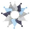 Nordic Star Cotton Triangle Flag Banner for Wedding or Kindergarten Decor
