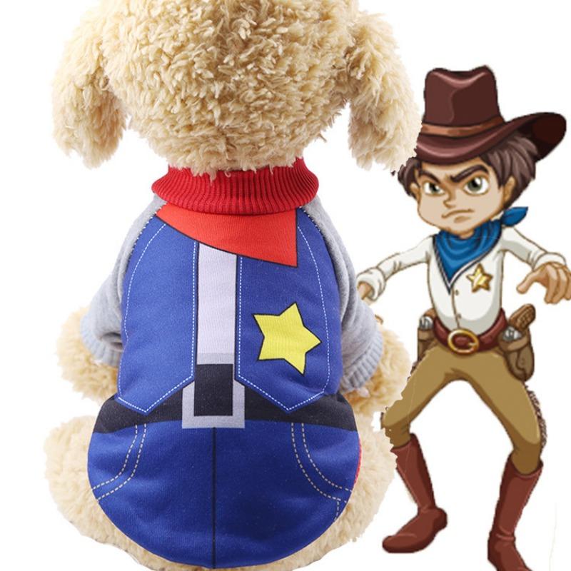 Spring Festival, Autumn and Winter Dog Hoodies, Cat Uniforms, Halloween Cats, Christmas Funny Pet Clothes, Dog Clothes