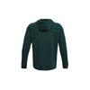 Under Armour Project Rock Johnson Logo Print Trainingshoodie Heren Hoodies Groen 1361747-384