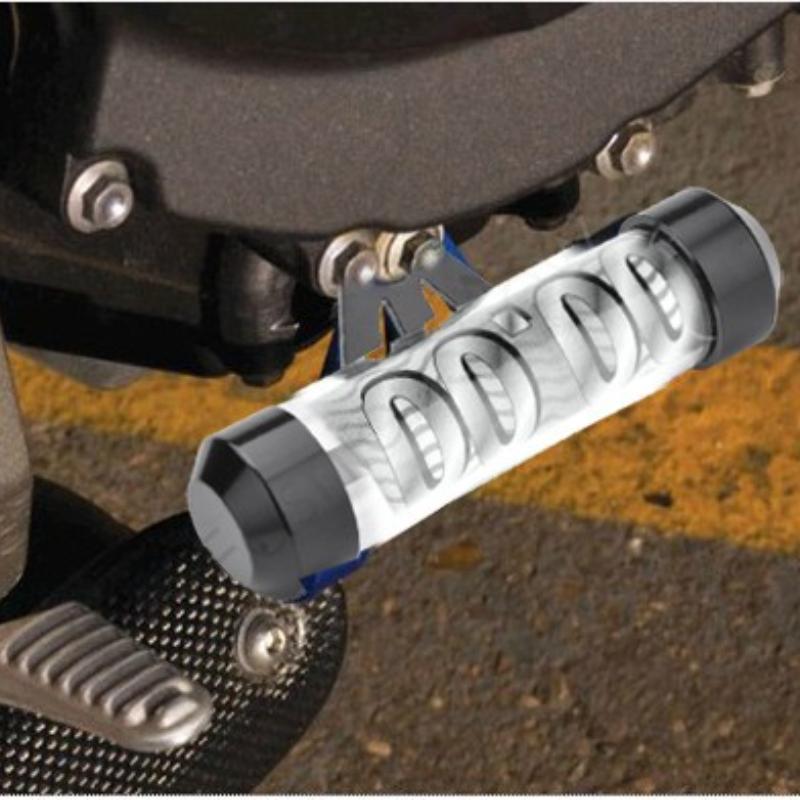 Motorcycle Tube Tax Disc Holder Motorbike Universal Tube Tax Disc Registration Label Holder Waterproof Detachable with Screwdriver