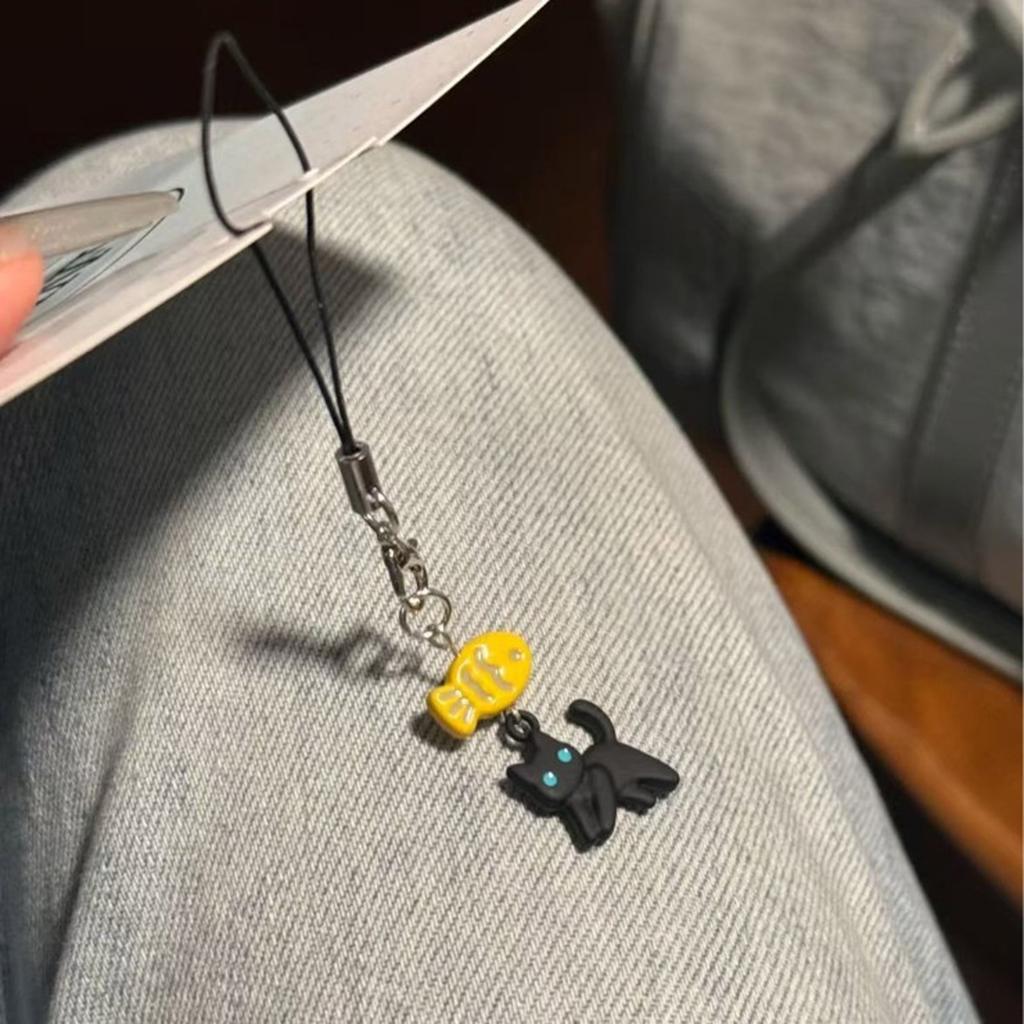 Multipurpose Handmade Beaded Cats Charm Lovely Phone Strap Stylish Accessory Portable for Fashionable Decoration