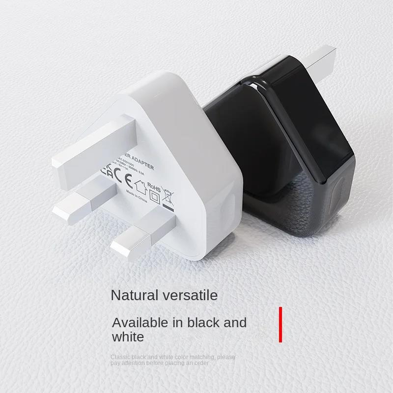 Mobile Phone Charger 1 USB Wall Charger Travel Fast Charging Adapter For IPhone/Samsung/Xiaomi Tablet Certified UK Plug 5V 1A 2A 4