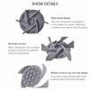 Safety Slow Feed Dog Bowl Insert Fit for Regular Bowls to Slow Down Eating Turn Dog Bowl for Cat Dish into Dog Slow Feed