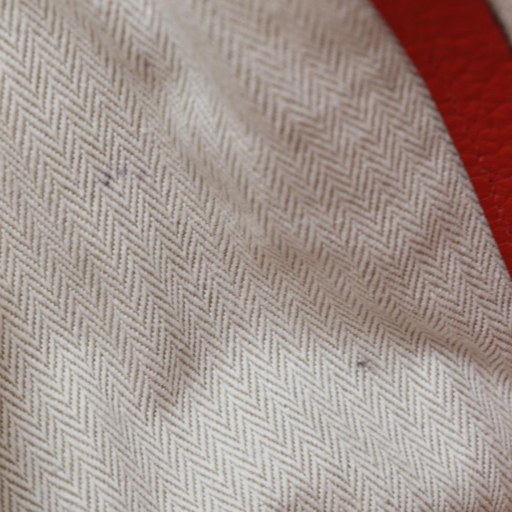 Hermes Garden Party PM Tote Bag Red Negonda Women Used