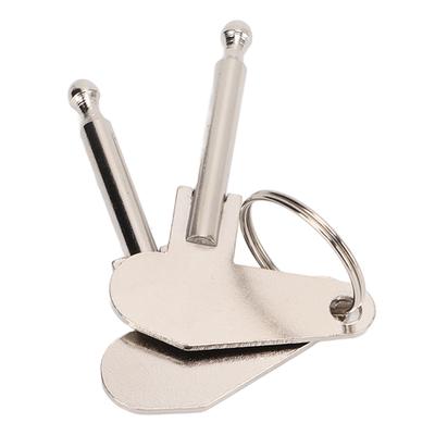 2 pezzi Chiave di accensione Metallo Diametro 5mm Vintage Universale per Trattore Escavatore Camion