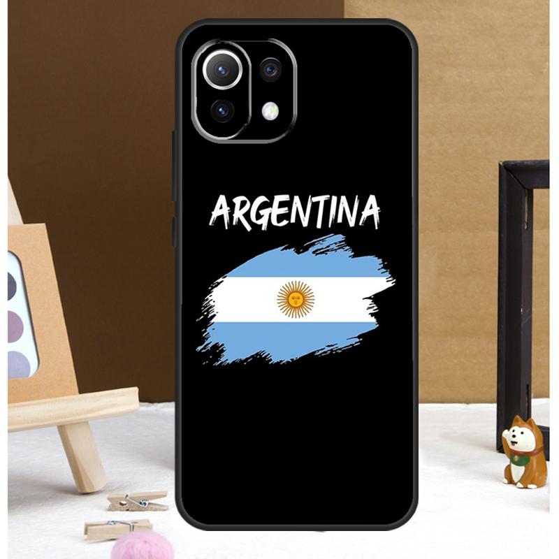Argentina Flag Case For POCO X6 Pro M6 X5 X3 Pro M5s F3 F5 Xiaomi 14 13 Ultra 12 Lite 11T 12T 13T Pro Cover