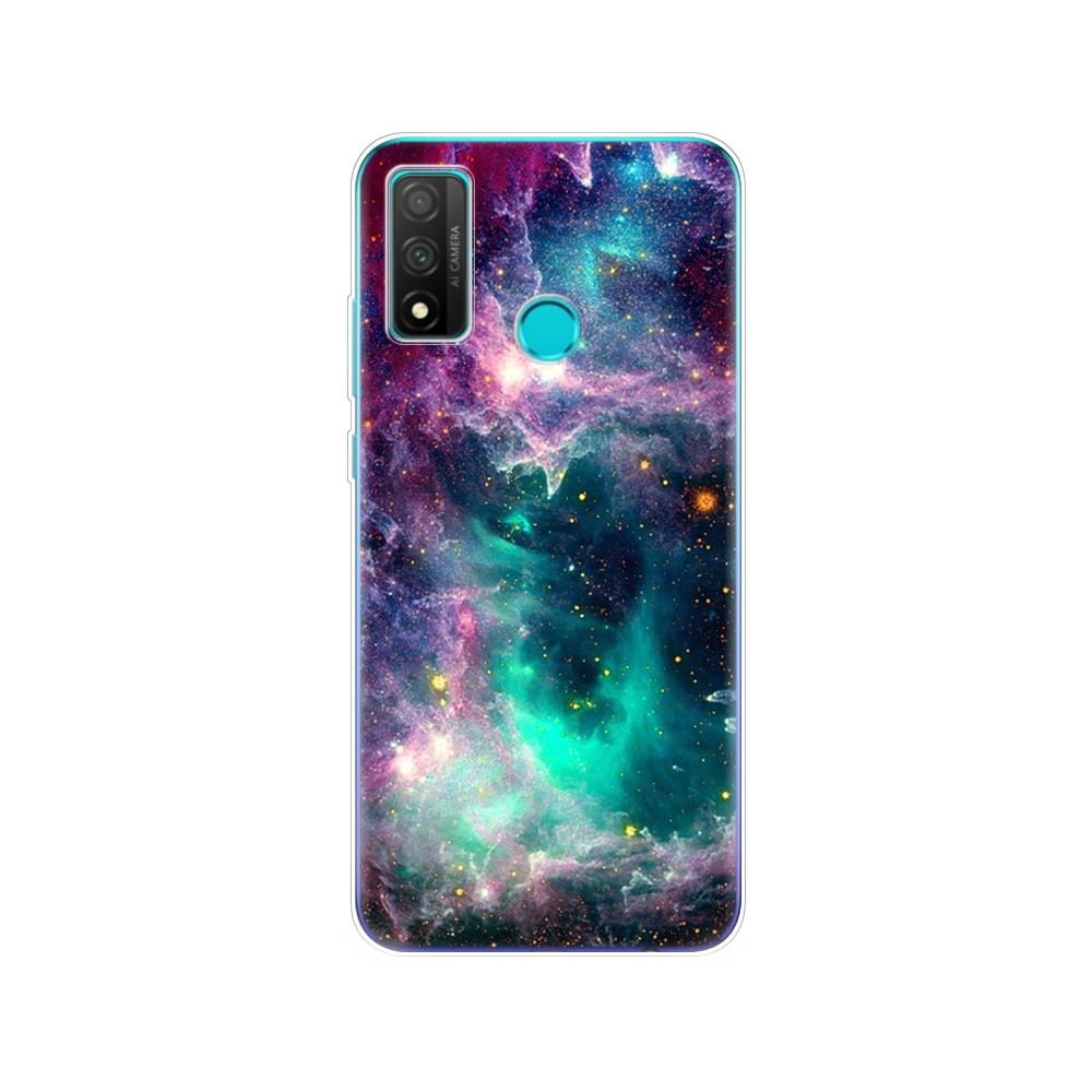 Für Huawei P smart 2020 Hülle Weiche Tpu Silikon Rückseite Handyhülle Auf PSmart 2020 POT-LX1A 6.21" Capa Bumper Schutz Coque Funda