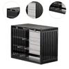 Miniature Display Case Collectibles Display Box Stackable Multipurpose Action Figure Display Case for Office Living Room Home