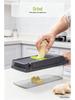Multi-functional Vegetable Cutter & Potato Peeler Set: Slicer, Shredder, Dicer, Grater, Kitchen Gadget.