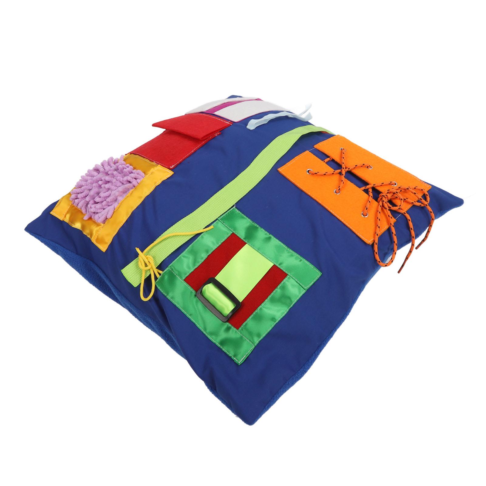 

Подушка для людей с деменцией Успокаивающая Комфортная Уменьшает Потерю Памяти Подушка для Сенсорной Активности для Пожилых Людей