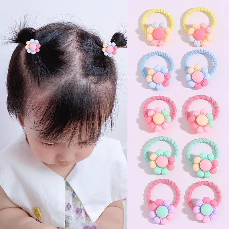 

Cartoon Cute Rubber Bands for Girls - No Damage Small Hair Ties