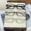 3Pcs Square Frame Reading Glasses, High-Definition Lenses, Women's Ultra-Light Presbyopia Glasses, Retro