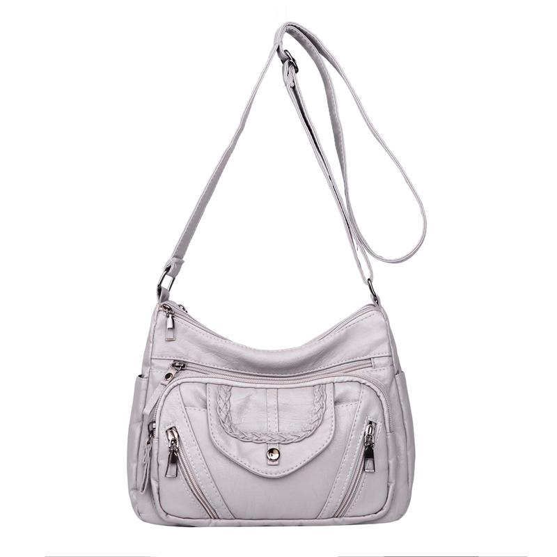 Women's Bag Shoulder Bag Retro Soft Leather Mother Bag Lightweight Crossbody Bag