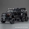 1:32 Russian Avtoros 8x8 Mammoth Models Diecast Cars Toys Doors Opened Sound Light Pull Back Miniature Vehices Fun Gift for Boys