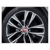 4pcs Red & Chrome Jaguar Wheel Center Caps Hub Badges 59mm