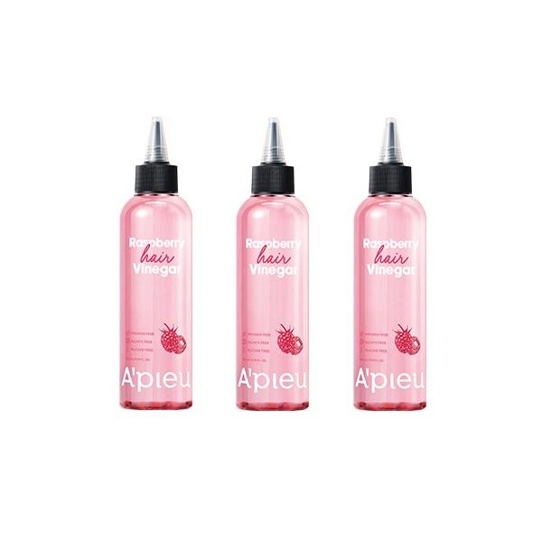 A'PIEU Ocet do włosów malinowy 200ml, Ocet do włosów miętowy 200ml, Szampon z octem do włosów 500ml (13 opcji)