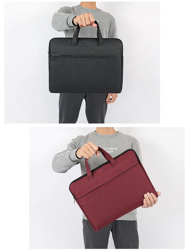 A4 Men's Custom Briefcase: Business Handbag, Document & Laptop Tote