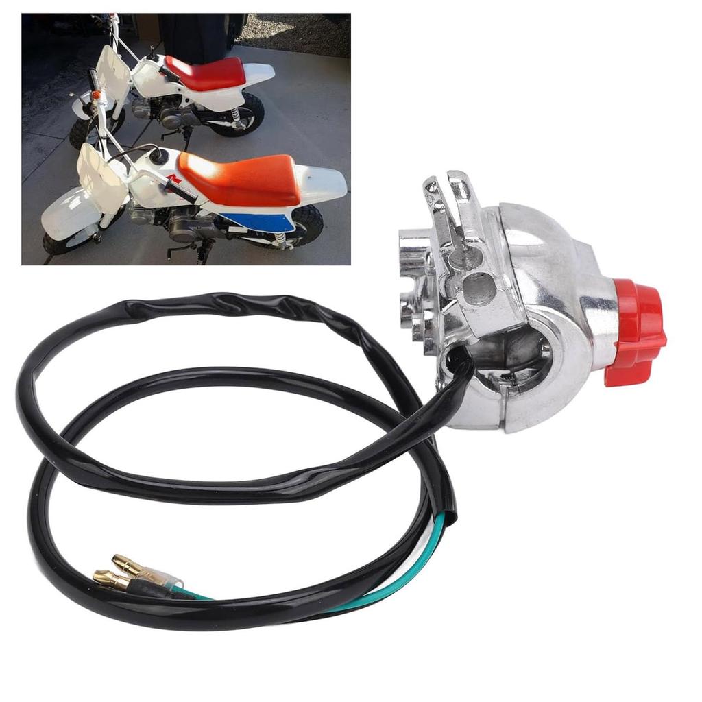 Motorcycle Start Stop Switch Assembly 35130-GW8-872s Easy Installation Right Start Stop Switch for Z50R 1991-1999