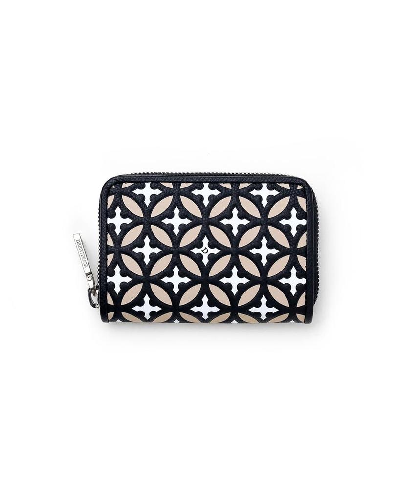 Dressteria Airedale Round Zipper Coin Purse No. 863611 Black