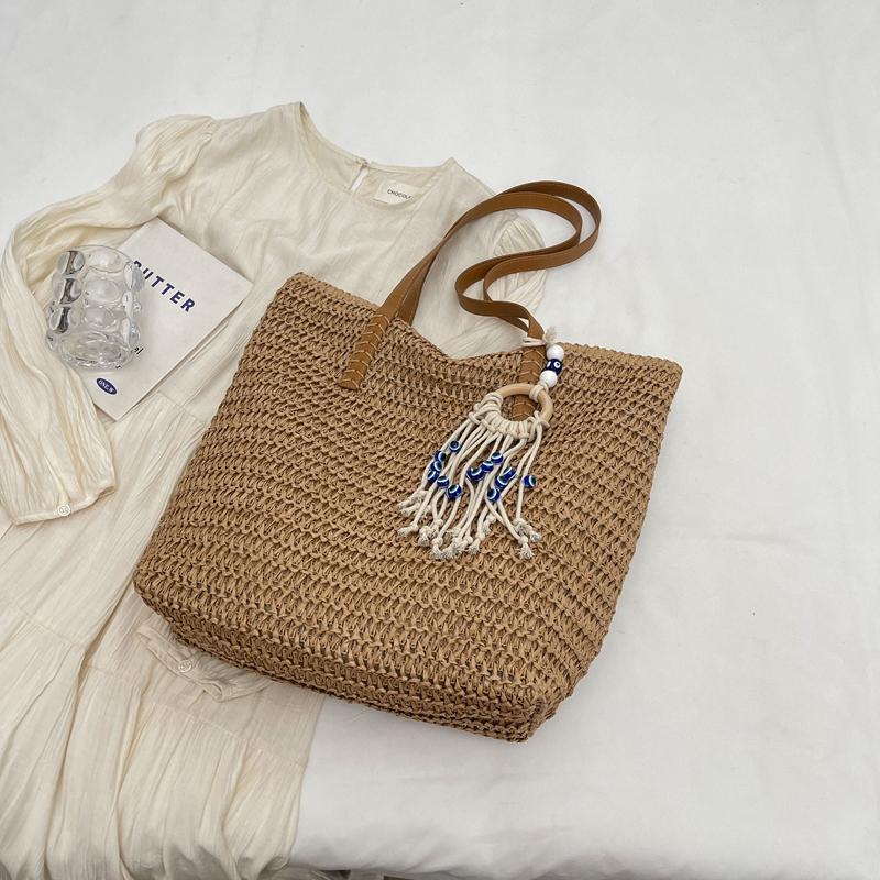 Женская тканая сумка большой емкости для подмышек — фото 19