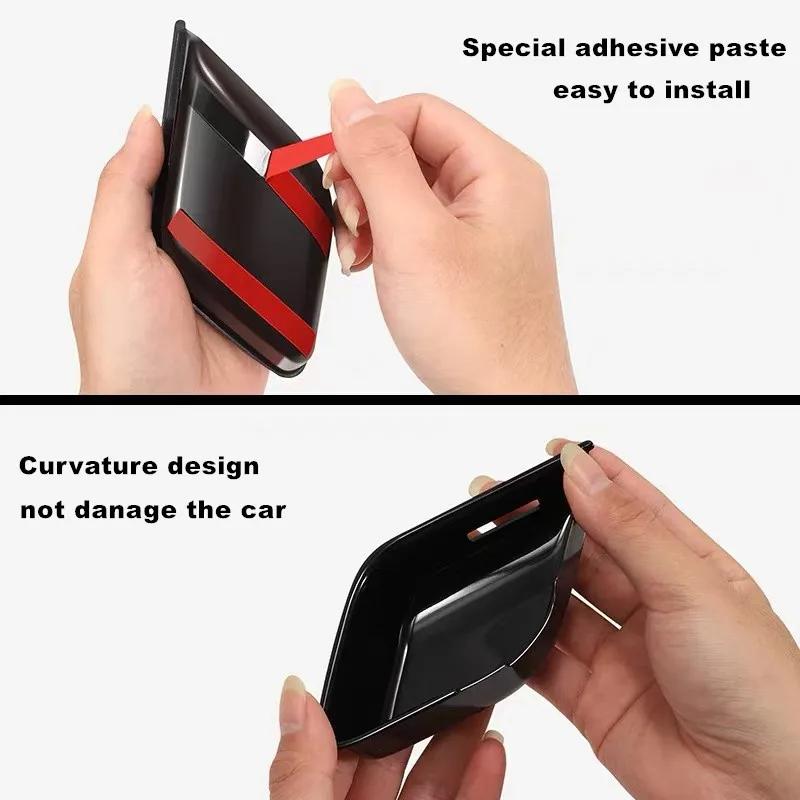 Car Interior Door Handle Bowl ABS Protective Cover Trim Sticker For Mercedes Benz C E Class W206 GLC X254 2022-2025 Accessoriess