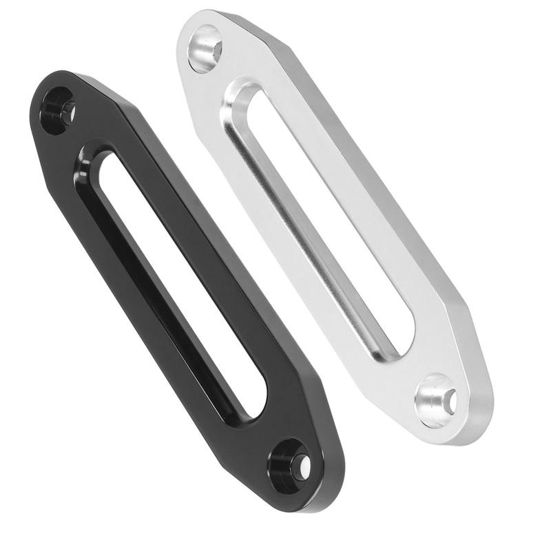 Winch Hawse Fairlead Aluminium 25.4cm Smooth Edges 8000‑15000lb Loading  Side By Side Fairlead Anti Binding for ATV