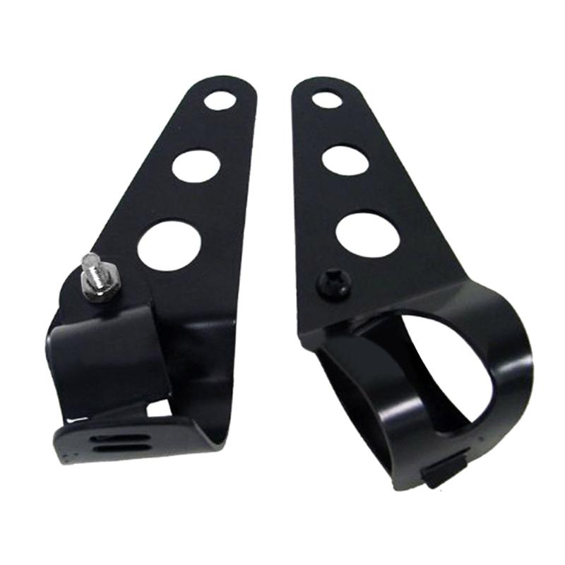 For 38-45mm Fork Motorcycle Headlight Mount Bracket Clamp Head Lamp Support Turn Signal Light Holder Accessories