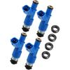 Motoforti 4pcs 16611-AA720 Fuel Injector for Subaru WRX 6MT S209 2018-2021, WRX 2006-2014, Forester 2006-2013 2.5L Turbo EJ255 Long-lasting