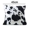 Fluff Cow Pattern Pillowcase 45CM Cushion Cover Home Decor Throw Pillowcover  Sofa/Bed