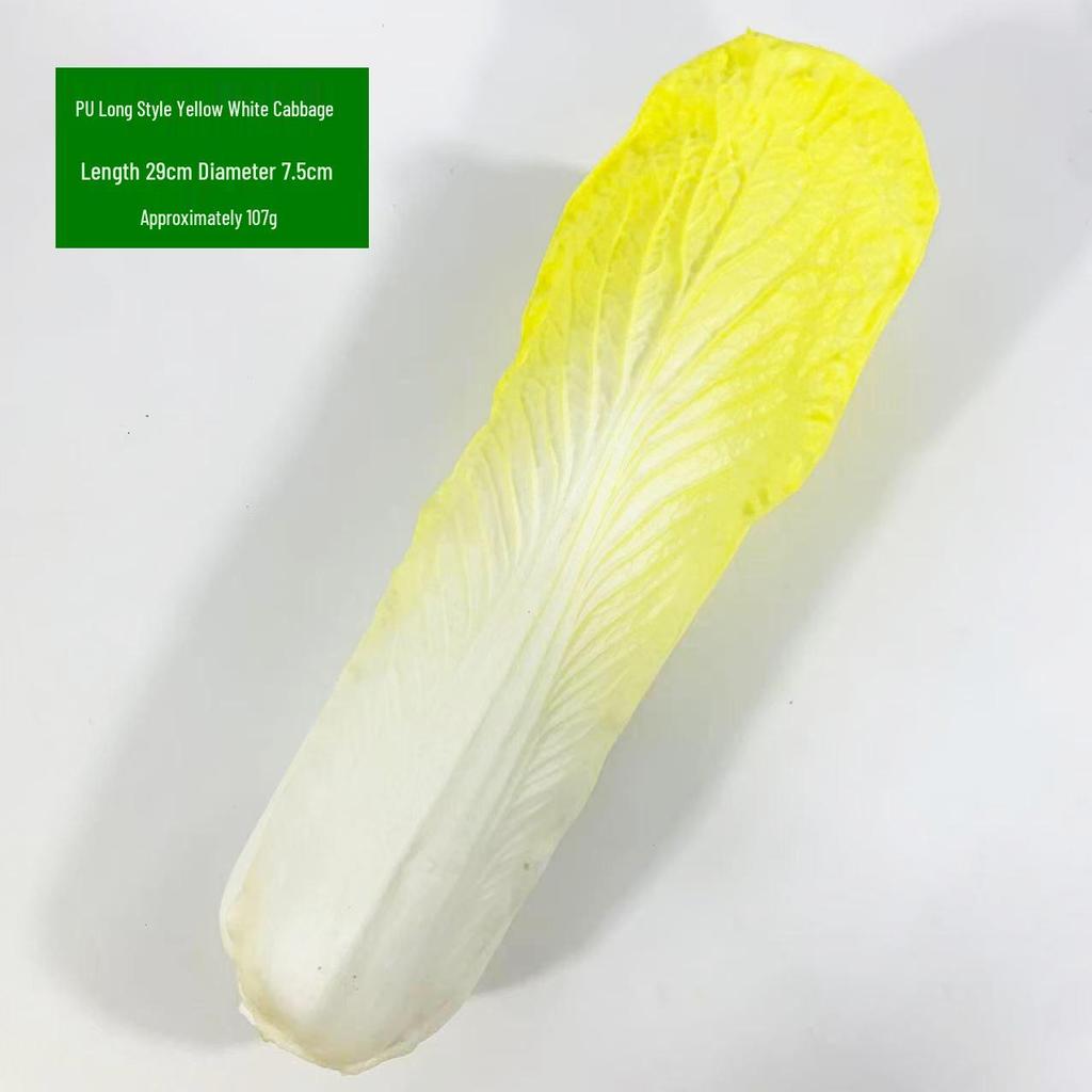 Simulation Cabbage Bok Choy Vegetables: Early Education Ornaments & Props