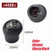 Matte Gear Shift Knob Lever Shifter Handball Stick Pen Handle Head For Renault Twingo Scenic Clio II 2 MK2 Megane Laguna Kangoo
